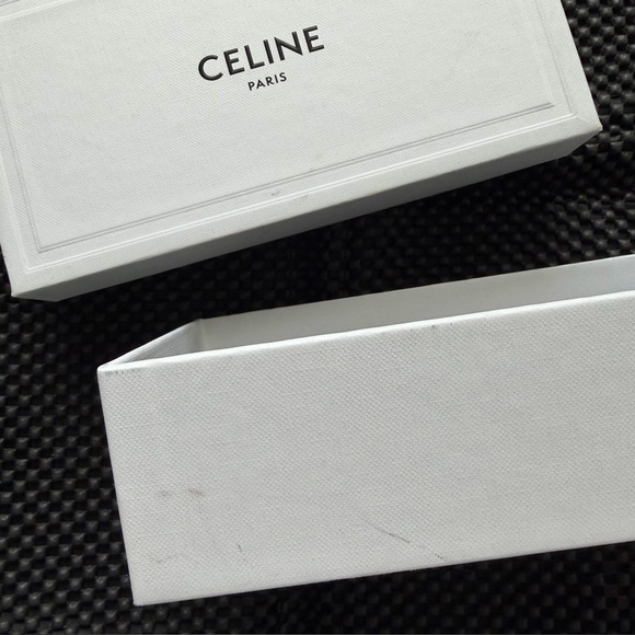 Celine Empty White Sunglass Box Gift Box Storage Box 7.5 x 4 x 2 - Picture 7 of 9